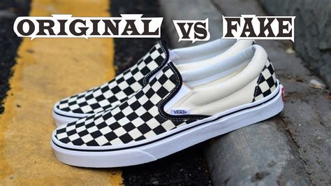 vans shoes fake difference|knock off vans slip ons.